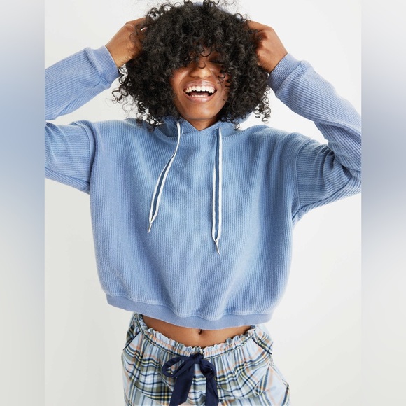 Aerie New Love Corded Hoodie - Picture 1 of 8